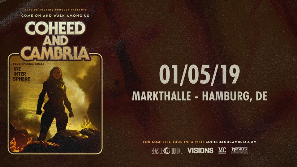 Ticketverlosung: Coheed & Cambria