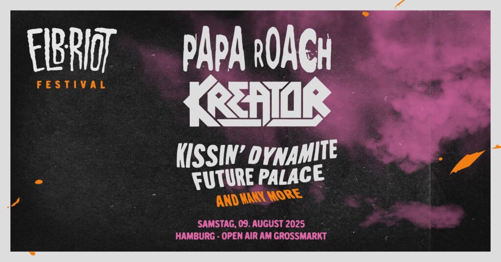 Kreator und mehr: neue Bands für das Elbriot 2025 bestätigt!